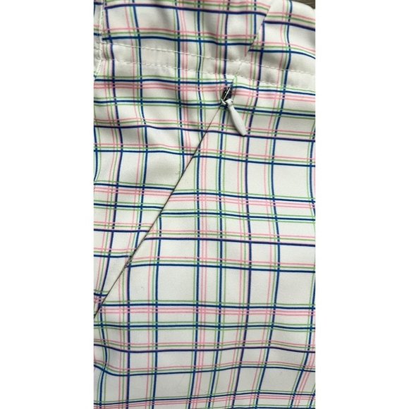 Bolle golf capri pants rainbow grid pattern size 12 - Picture 4 of 4